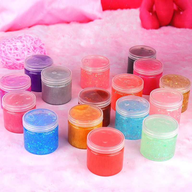 Non-toxic Hot Selling Popular Glitter Crystal Slime Putty For Kids Party Favors Gift